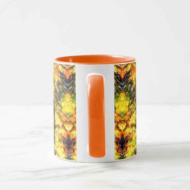 Autumn Fall Gold Mug (Handle)