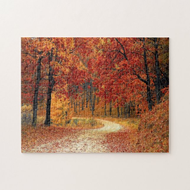 Autumn fall jigsaw puzzle (Horizontal)