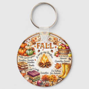 Autumn/Fall Key Ring