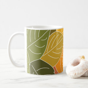 Autumn Fall Leaves Coffee Mug