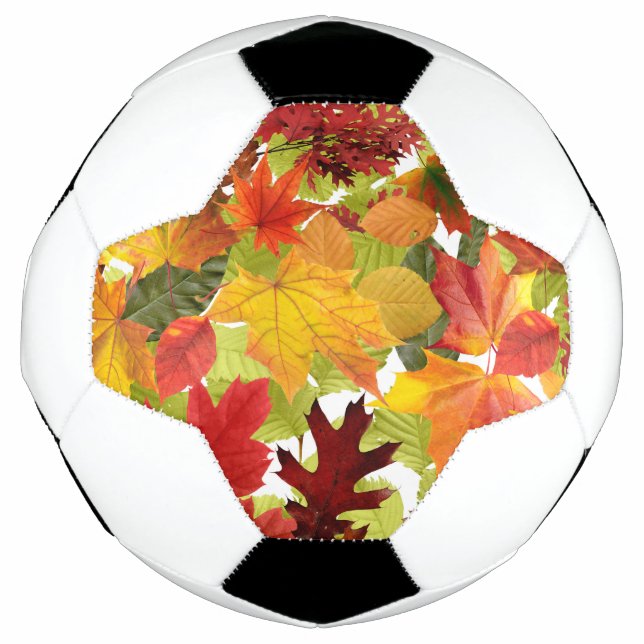 Autumn Fall Leaves Football (Front)