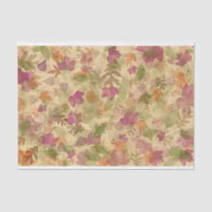 Autumn-Fall Leaves in Colour Tissue Paper