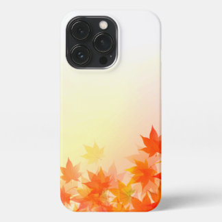 Autumn Fall leaves iPhone 13 Pro Slim Fit Case