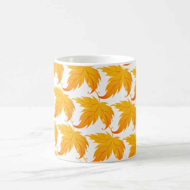 Autumn Fall Leaves Mug (Center)