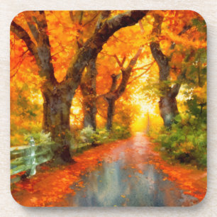 Autumn/Fall/Leaves/nature Coaster