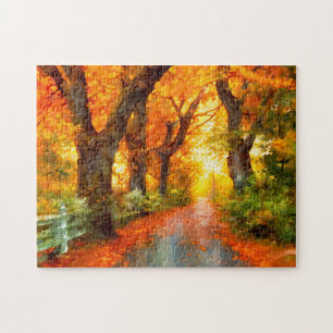 Autumn/Fall/Leaves/nature Jigsaw Puzzle