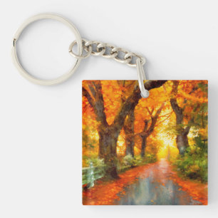 Autumn/Fall/Leaves/nature Key Ring