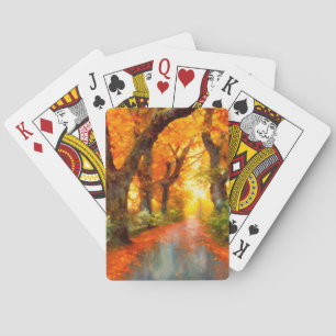 Autumn/Fall/Leaves/nature Playing Cards