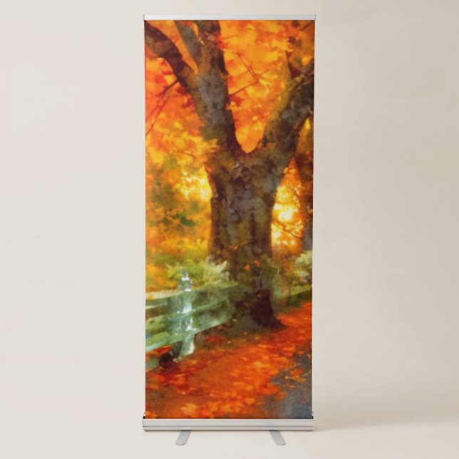 Autumn/Fall/Leaves/nature  Retractable Banner (Front)