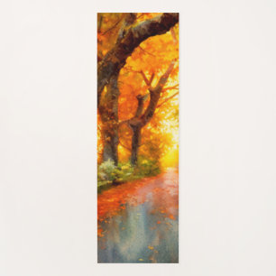 Autumn/Fall/Leaves/nature  Yoga Mat