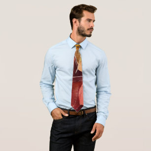 Autumn Fall Leaves Pattern    Tie