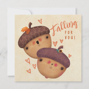 Autumn Fall Love Halloween Thanksgiving  Holiday Card