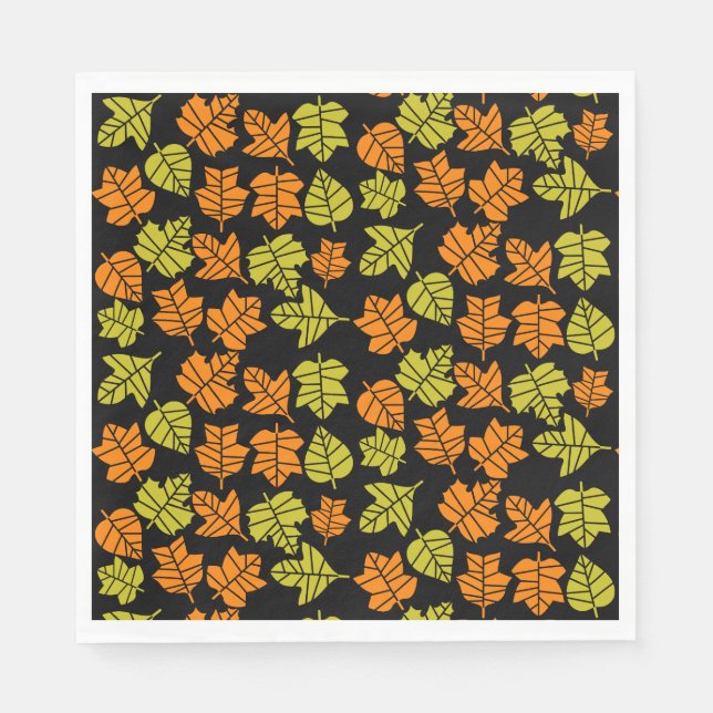 Autumn Fall Nature Transition Napkin (Front)