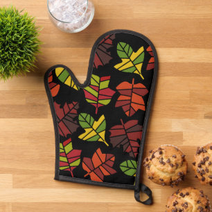 Autumn Fall Nature Transition Oven Mitt