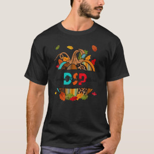 Autumn Fall Outfit DSP Thankful Grateful Blessed P T-Shirt