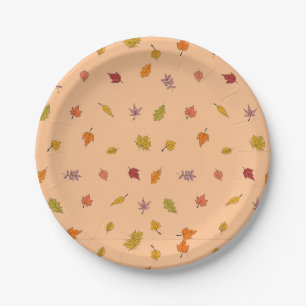 Autumn Fall   Paper Plate