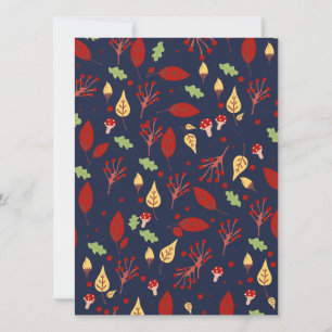 Autumn fall pattern