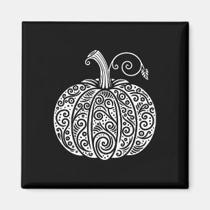 Autumn Fall Pumpkin Shirt Women Cute Thanksgiving  Magnet