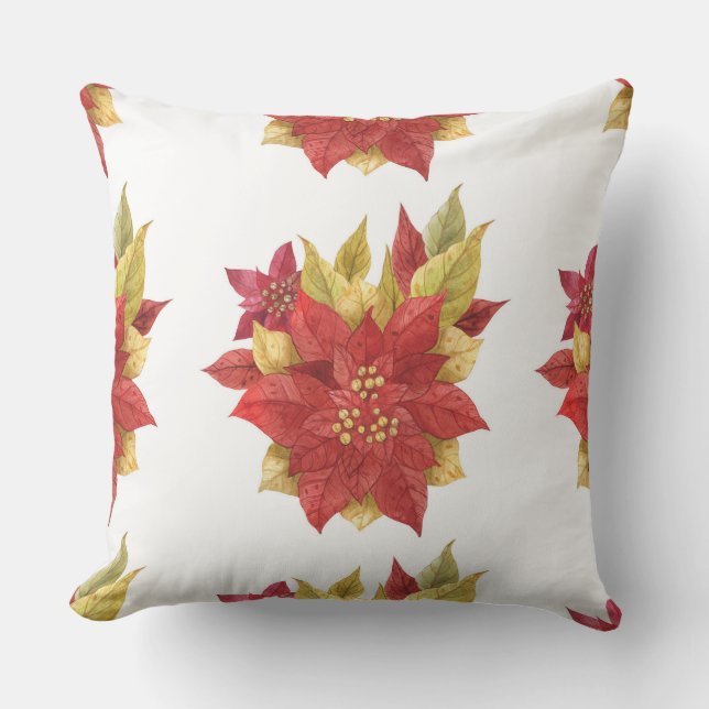 Autumn Fall Reversible Pillow (Front)
