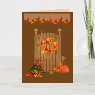 Autumn Fall Season Cards