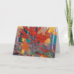 Autumn Fall   Tom Thomson   Card