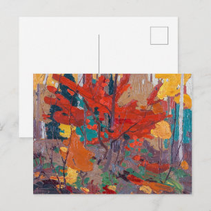 Autumn Fall   Tom Thomson   Postcard