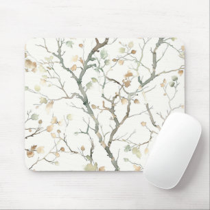 Autumn Fall Tree Leaves Mouse Mat