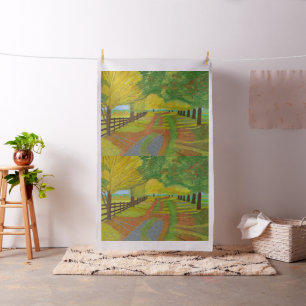 Autumn- Fallen Leaves fabric