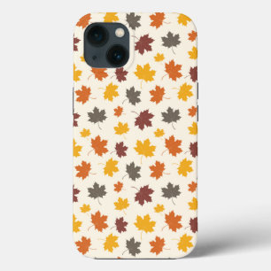 Autumn Falling Leaves iPhone 13 Case