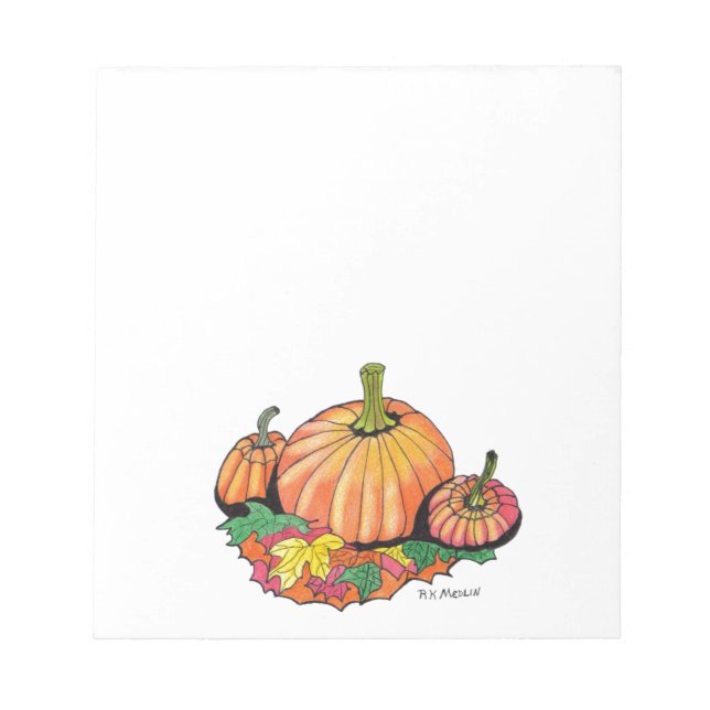 Autumn Favourite...Notepad... Notepad (Front)