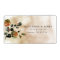 Autumn Feel Elegant Floral Return Address