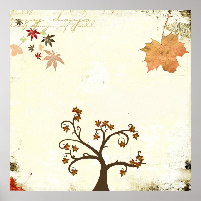 autumn feel poster (Front)