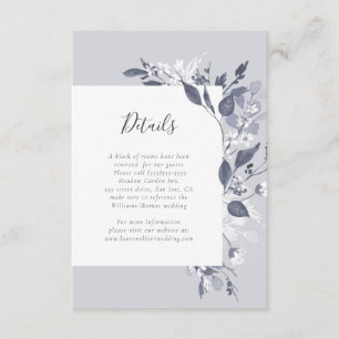 Autumn Flora Details Card