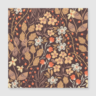 Autumn Flora: Vintage Seamless Pattern
