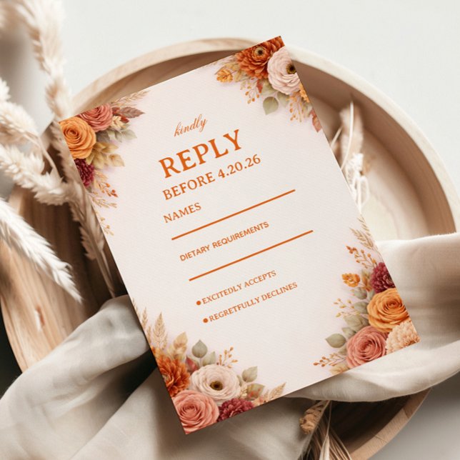 Autumn Floral Elegant Response (Creator Uploaded)