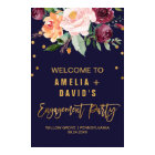 Autumn Floral Engagement Party Welcome