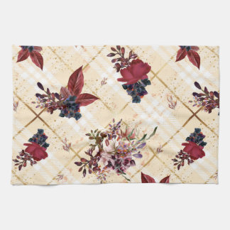  Autumn Floral Fall Kitchen Towel