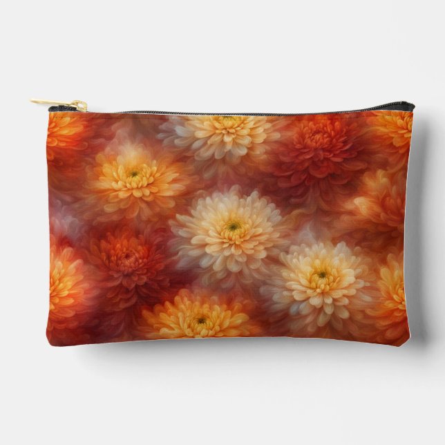 Autumn floral makeup bag 1 (Front)