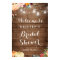 Autumn Floral Mason Jar Lights Bridal Shower Sign