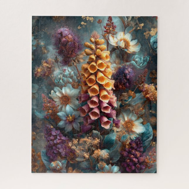 Autumn Floral Puzzle (Vertical)