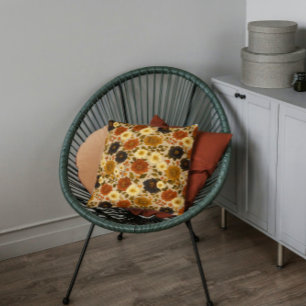 Autumn Florals - Farmhouse Boho Cushion