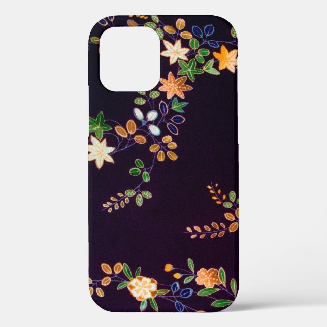 Autumn Flower and Leaf, Japanese Design Case-Mate iPhone Case (Back)