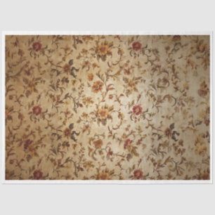 Autumn Flower Background Tissue Paper