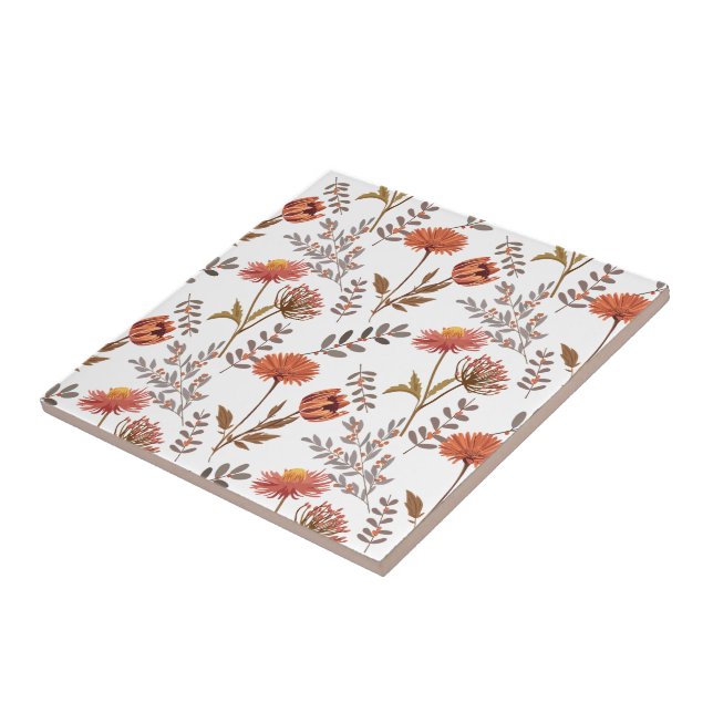 autumn flowering tile (Side)