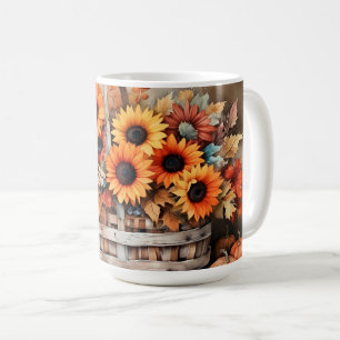 Autumn Flowers Coffee Mug
