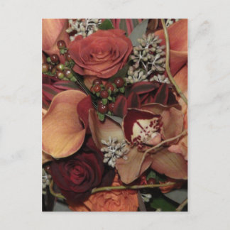 Autumn Flowers Postcard