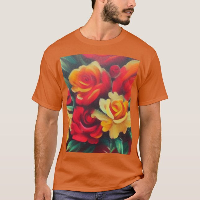 Autumn Flowers T-Shirt (Front)