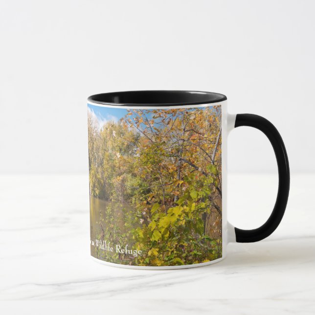 Autumn Foliage Along Minnesota River Mug (Right)
