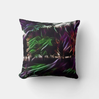 Autumn foliage in the park cushion