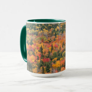 Autumn Foliage   Keweenaw Peninsula, Michigan Mug